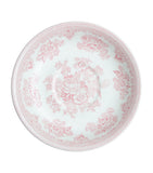 Burleigh Pink Asiatic Pheasants porcelain breakfast cup and saucer set - British product
