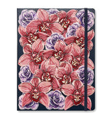 Carnet brodé extra-large Moleskine Collection Haute Couture Summer Fling