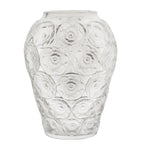 Lalique crystal anemones vase 32.5cm - British product