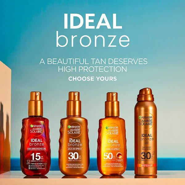 Garnier Ideal Bronze milk spray SPF 50 - British product