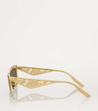 Dolce&Gabbana steel square sunglasses (British brand)