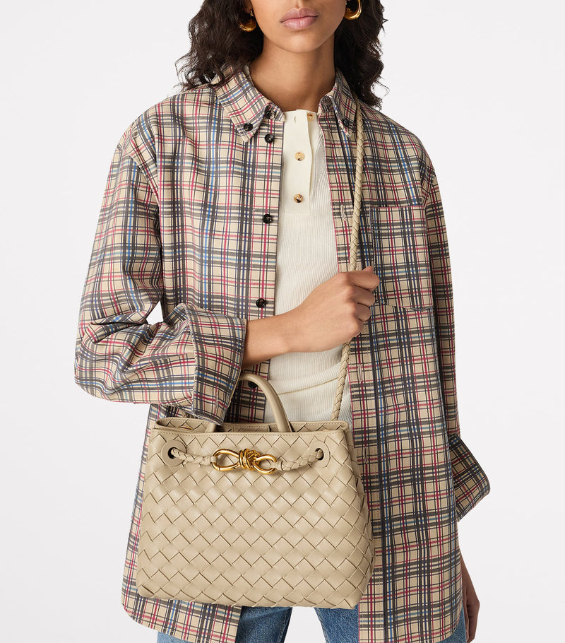 Bottega Veneta Small Andiamo Top-Handle Bag, UK version