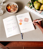 Papier Happy Stripes wellness journal 192 pages, imported from the UK