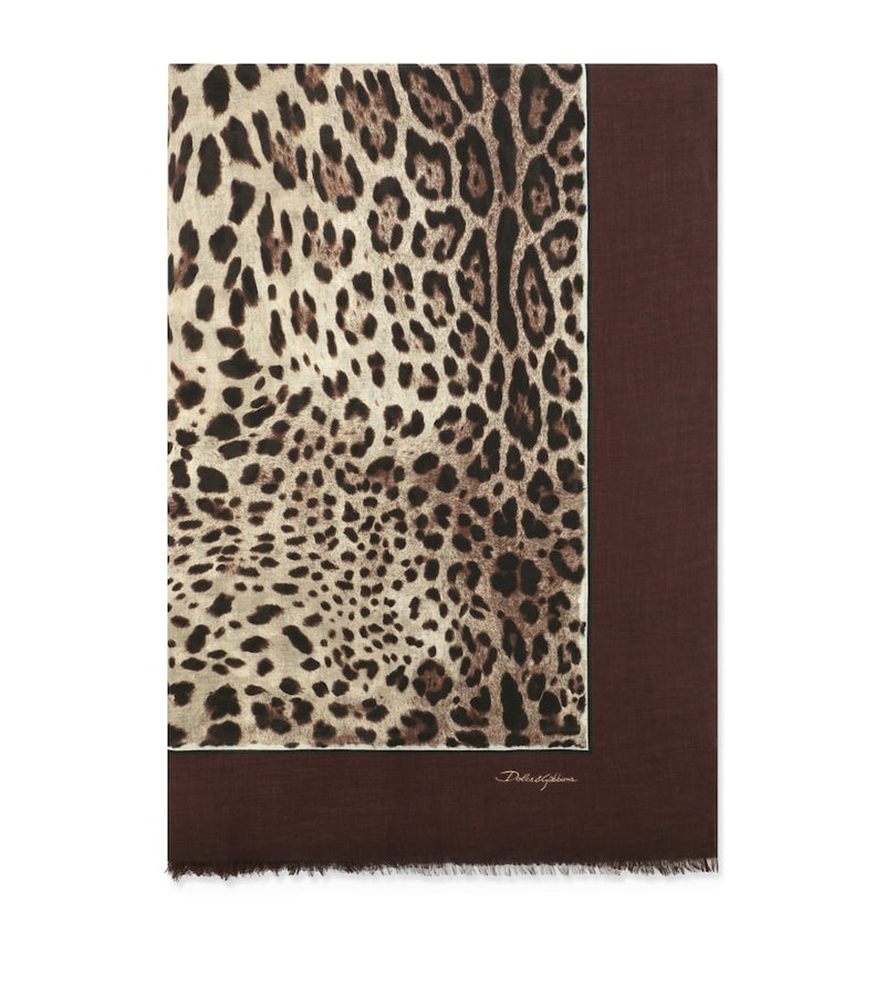 Dolce&Gabbana leopard print stole (British brand)