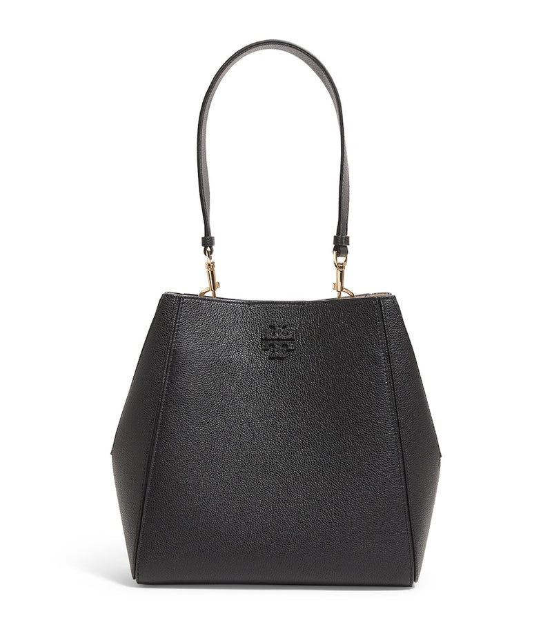 Tory Burch small leather McGraw bucket bag (British brand)