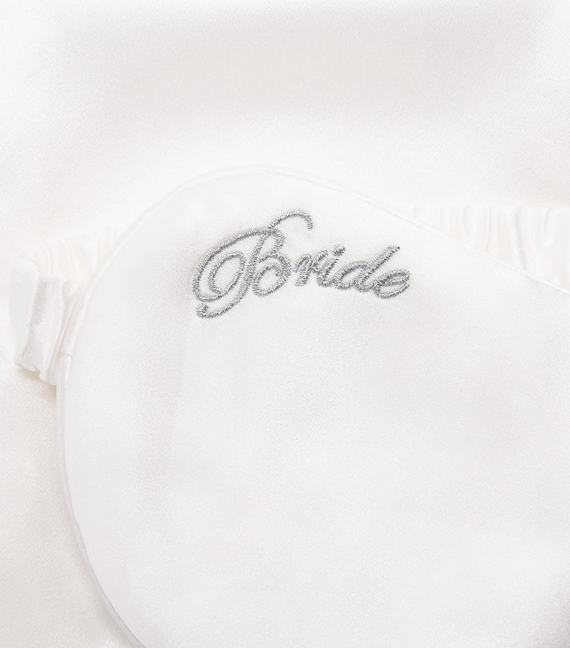 MANITO Mulberry Silk Bride Sleep Mask, imported from the UK