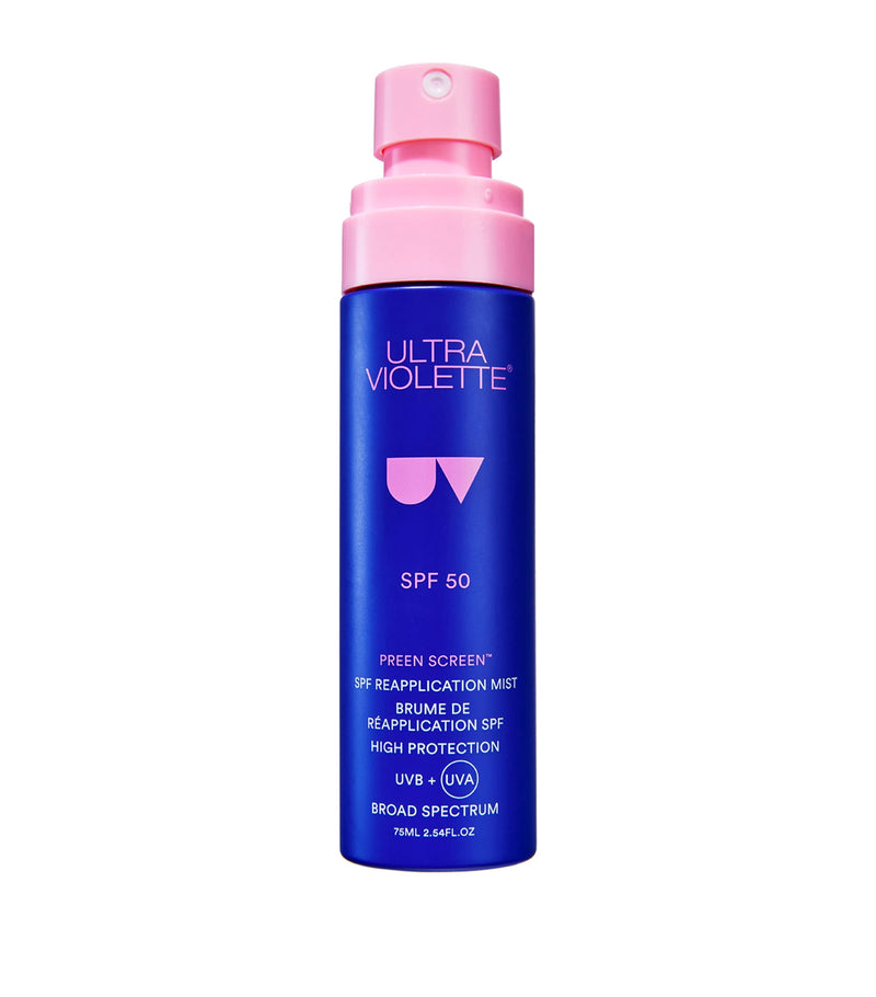 Ultra Violette Preen Screen SPF 50+ Mist 75ml (British brand)