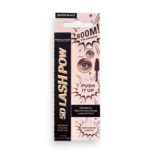 Makeup Revolution 5D Lash Pow Mascara, imported from the UK