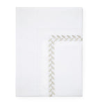 Pratesi Federico king flat sheet 275cm x 275cm, imported from the UK