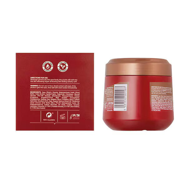 DNR Sanctuary Spa Ruby Oud Melting Pearl Body Butter 300ml - British product