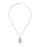 Chopard Happy Diamonds teddy necklace in rose gold - British product