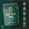 Wiseshrooms Organic Lions Mane 3000mg capsules, 90 count, UK version