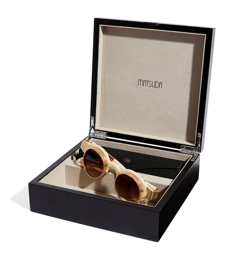 Matsuda round-frame sunglasses - British product