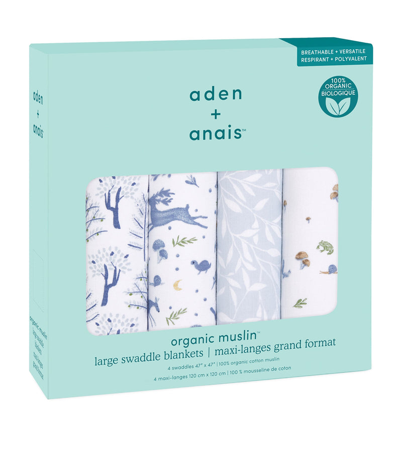 aden+anais outdoor swaddles set of 4 (British brand)