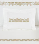 Harrods Frette Basket Weave Boudoir Pillowcase 30cm x 40cm- Buy online at McGrocer