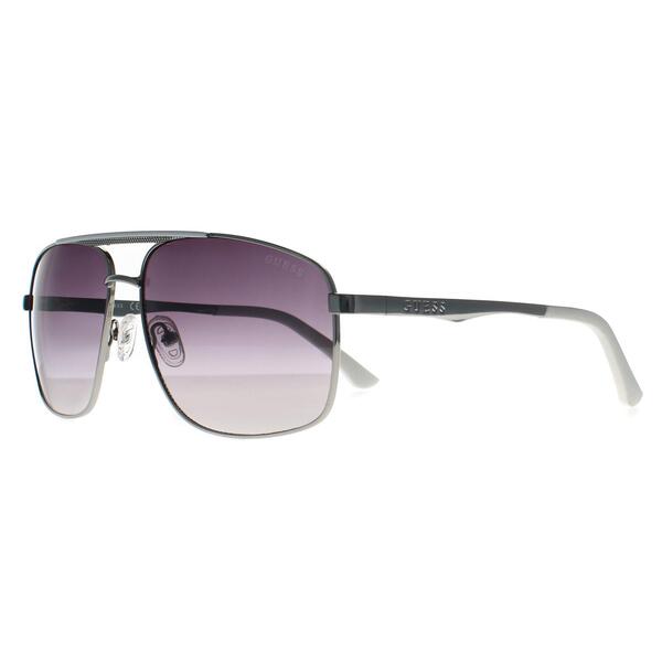 Guess grey gradient men sunglasses acetate frame, UK version