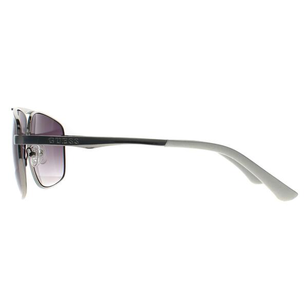 Guess grey gradient men sunglasses acetate frame, UK version