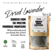 APSOGO organic lavender loose leaf herbal tea 100g - British product