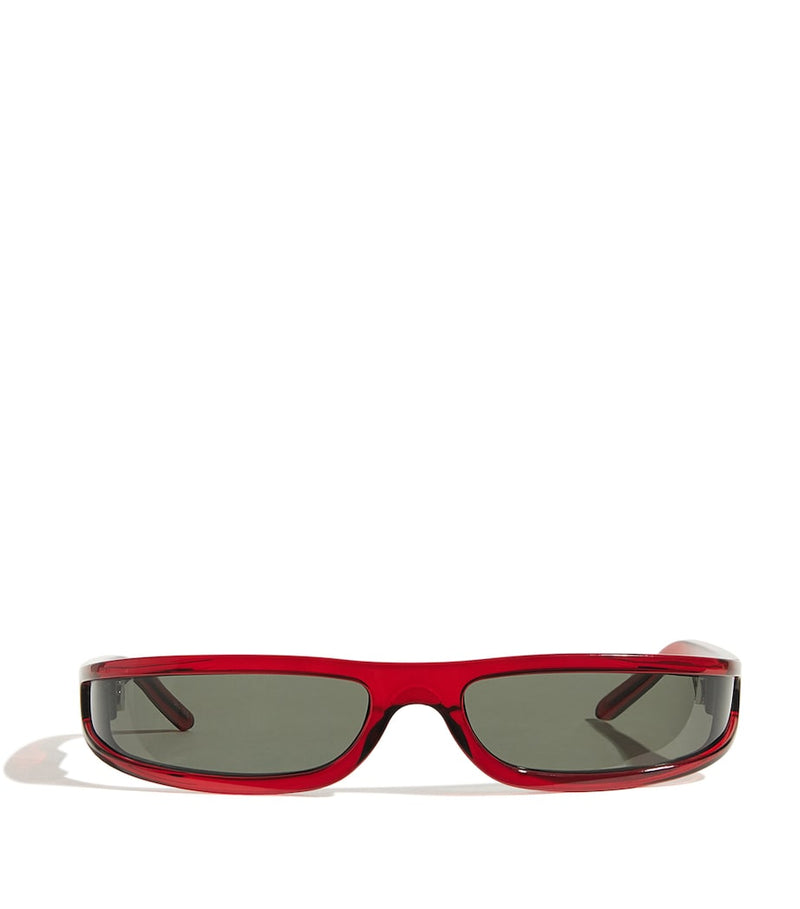 Rick Owens Fog rectangular sunglasses, UK version