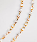 Spinelli Kilcollin Aysa mixed gold diamond necklace (British brand)