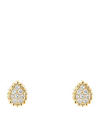 Boucheron Serpent Bohème yellow gold diamond earrings, imported from the UK