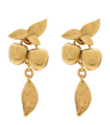 Harrods Saint Laurent Cherry-Bob Earrings 4.5cm- Buy online at McGrocer