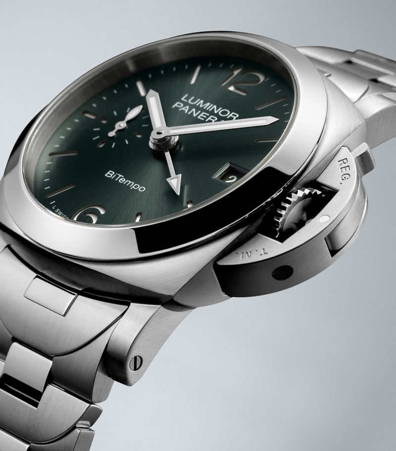 Panerai Luminor Quaranta BiTempo 40mm watch - British product