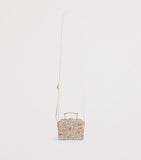 Bonpoint vanity case cross-body bag Liberty print cherry motif (British brand)