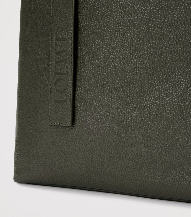 LOEWE grained calfskin Loop tote bag with adjustable handles, UK version