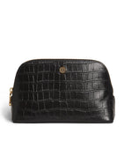 Harrods small croc-embossed leather cosmetics bag, UK version