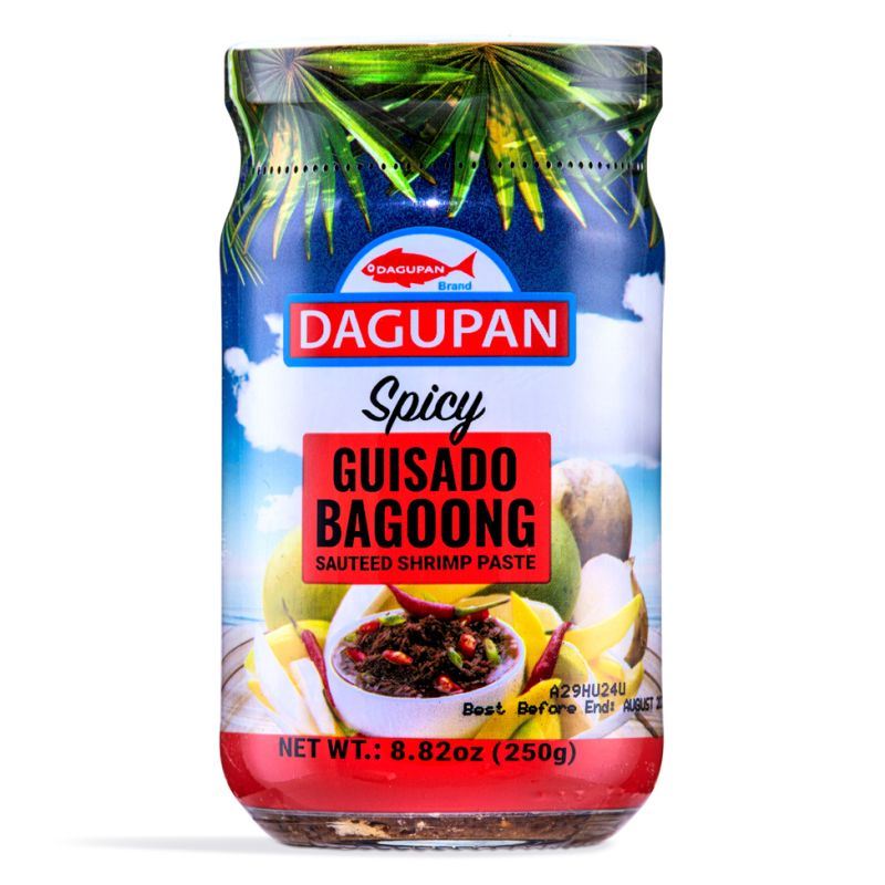 Dagupan Guisado spicy bagoong shrimp paste, UK version