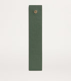 Harrods leather embossed-logo bookmark, UK version