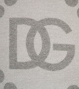 Harrods Wool Silk Cashmere Bouclé Logo Cushion 50cm x 50cm- Buy online at McGrocer