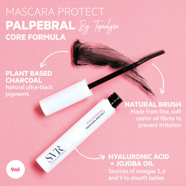 SVR Palpebral black mascara 9ml (British brand)