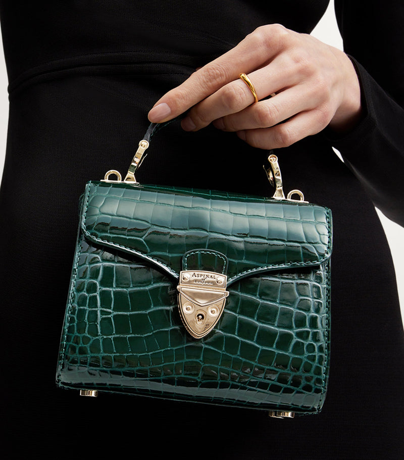Aspinal of London Mini Mayfair top-handle bag, imported from the UK
