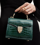 Aspinal of London Mini Mayfair top-handle bag, imported from the UK