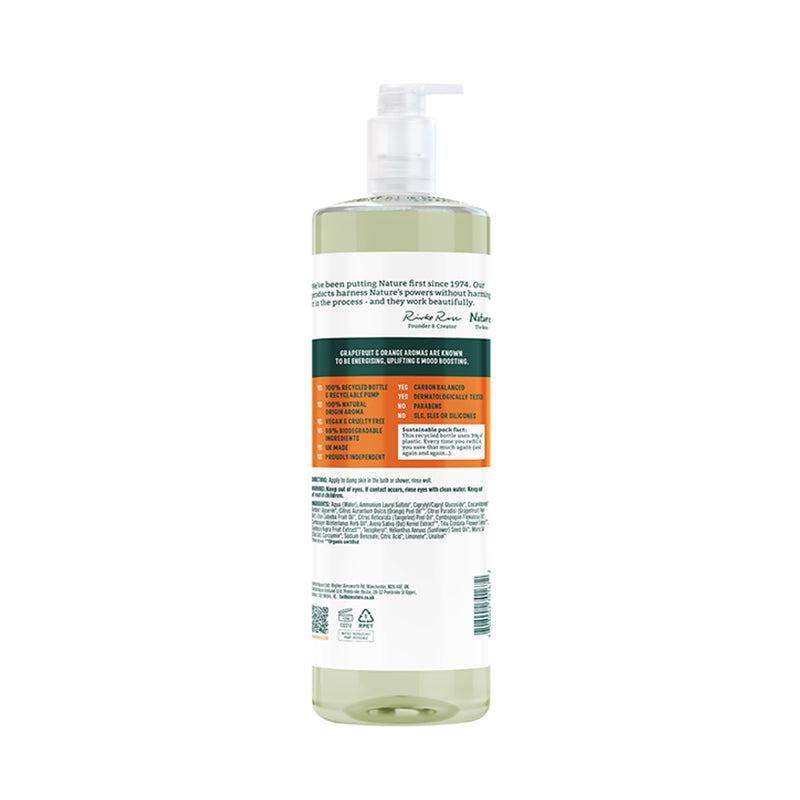 Faith In Nature Grapefruit Orange Body Wash 1L - British product