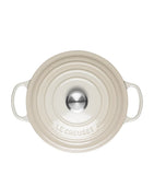 Le Creuset cast iron round casserole dish 26cm, UK version