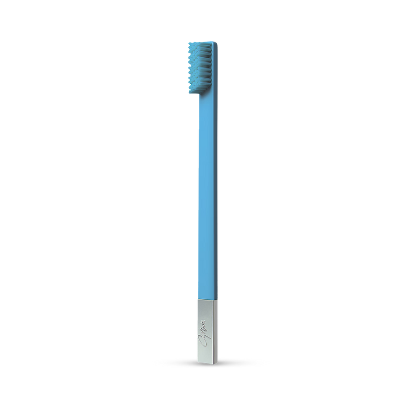 APRIORI Peaceful Sky silver soft toothbrush - British product