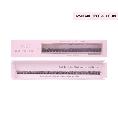 House of Amor Classique Falske Øyevipper D Curl 10mm Kort