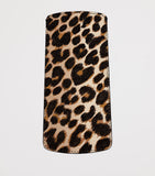 Smythson glasses case leopard print leather, imported from the UK