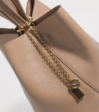 Chloé medium leather Spin tote bag, imported from the UK