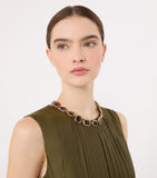 Max Mara embellished choker necklace - British product