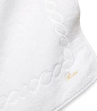 Pratesi Cotton Treccia bath mat 50cm x 90cm, imported from the UK