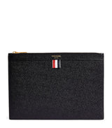 Harrods Thom Browne Small Leather Pouch- Buy online at McGrocer