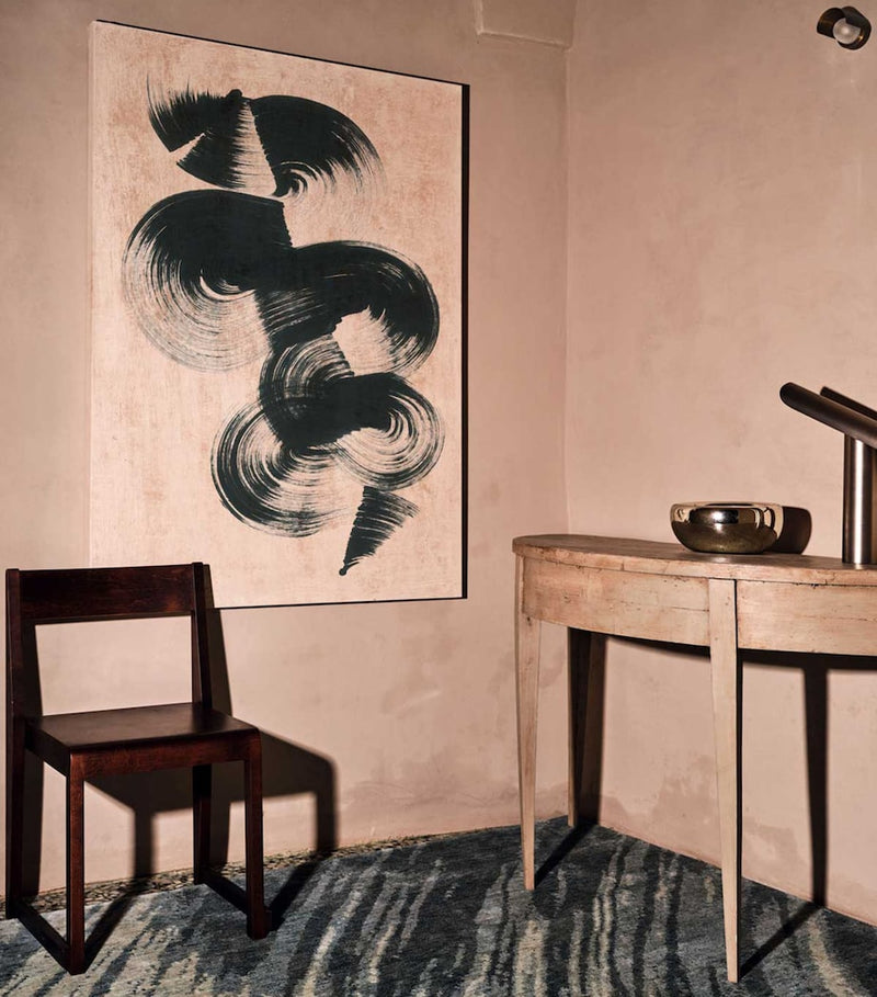 The Rug Company Splash Sea rug 2.74m x 1.83m (British brand)