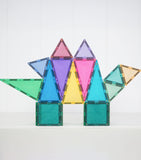 Connetix Glitter Castle Pack magnetic tiles 48 pieces - British product