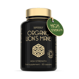 Holland & Barrett SuperSelf Organic Lion's Mane Mushroom 30 Capsules- Buy online at McGrocer