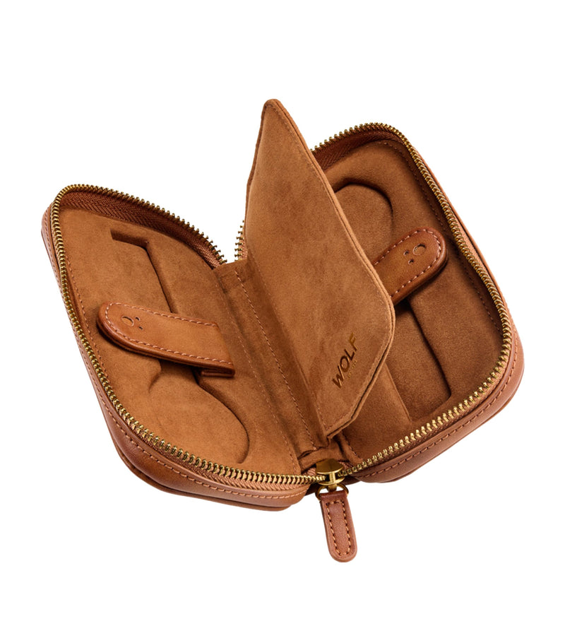 WOLF brogue zipped watch case, UK version