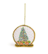 Harrods Tinker Tailor Christmas Morning Globe Tree Decoration 10.5cm x 10cm- Buy online at McGrocer